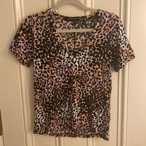 Leopard Veronica Beard shirt